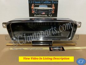 OEM 1960 Cadillac Deville Eldorado Fleetwood DASH INSTRUMENT CLUSTER SPEEDOMETER TRIPOMETER FUEL TEMP GAUGES #1587660